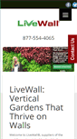 Mobile Screenshot of livewall.com